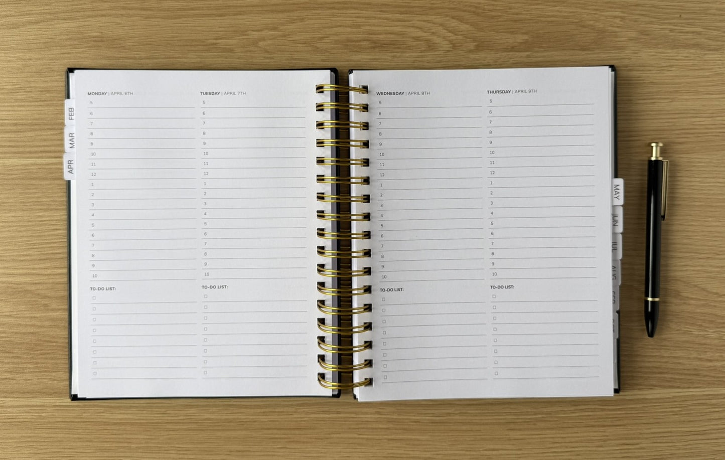 2026 Habit Planner (Black)