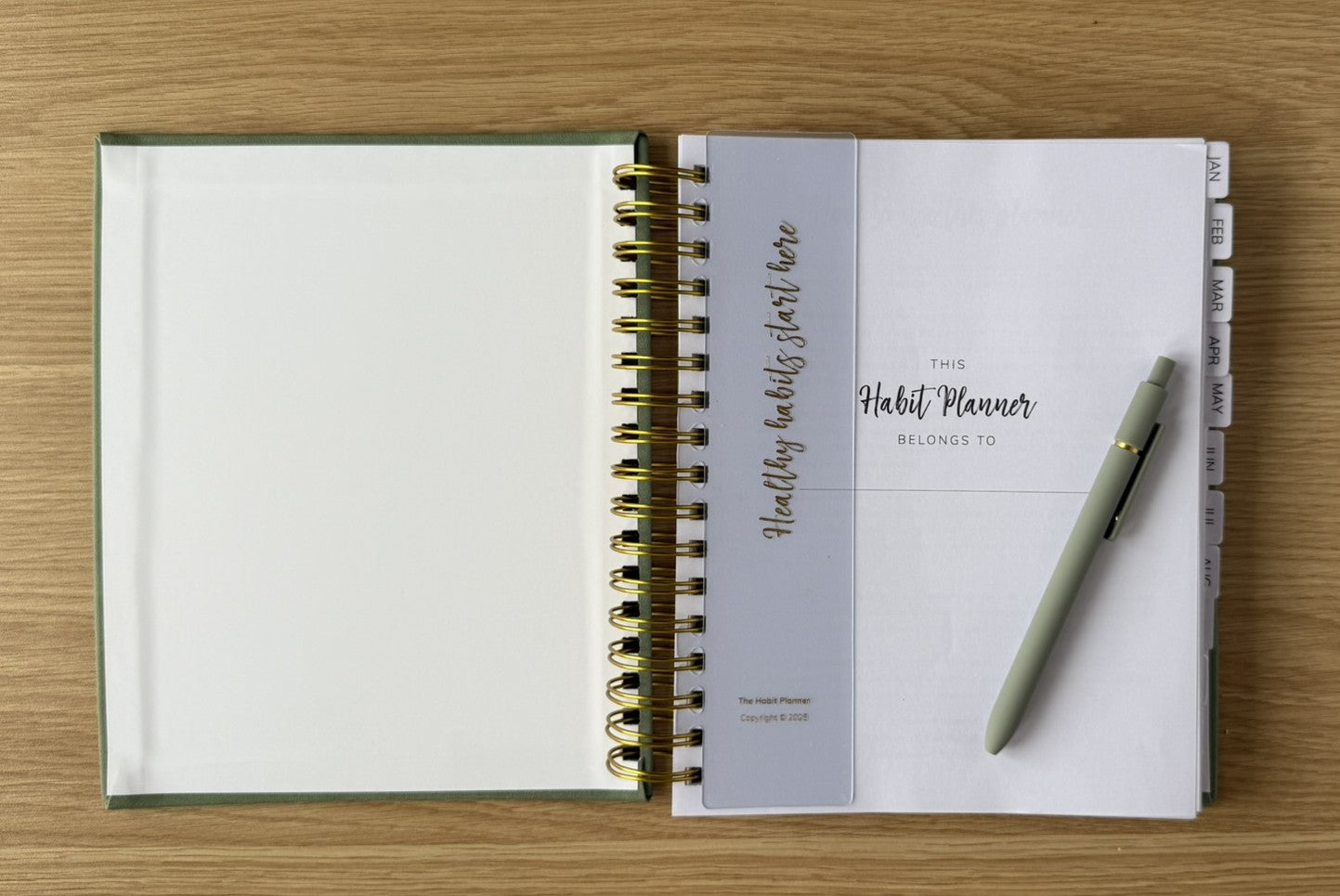 2026 Habit Planner (Sage)
