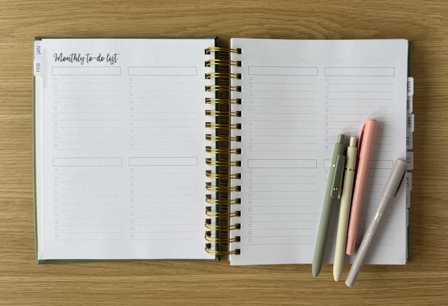 2026 Habit Planner (Sage)