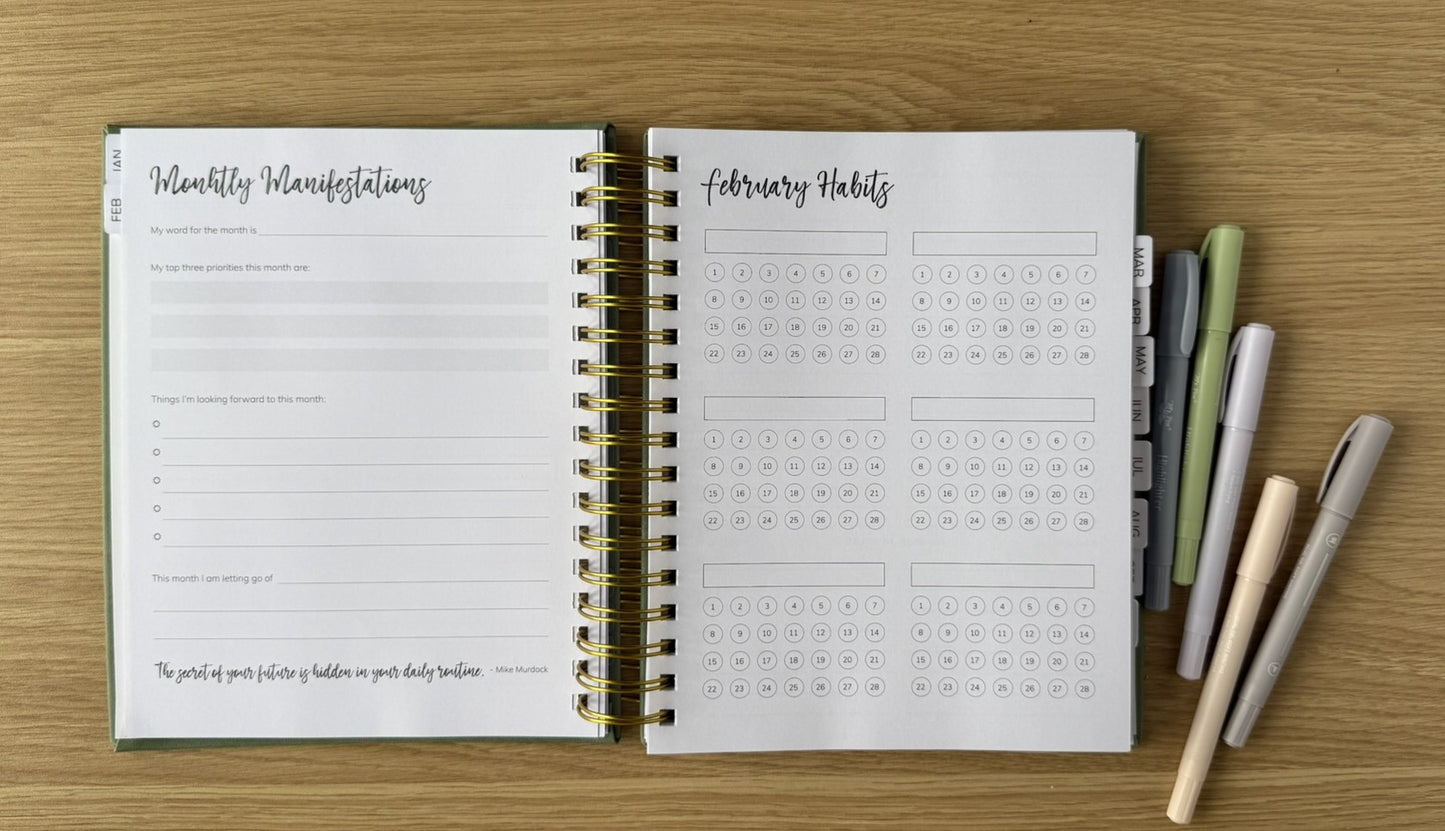2026 Habit Planner (Sage)
