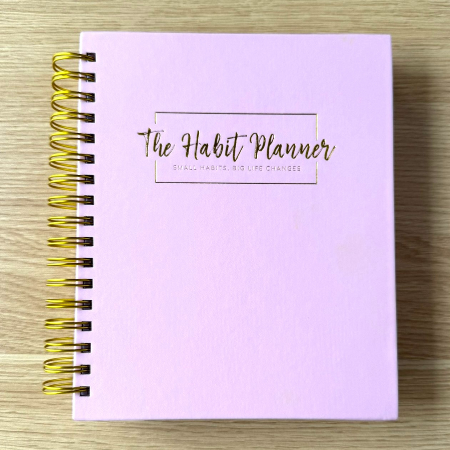 2026 Habit Planner (Pink)