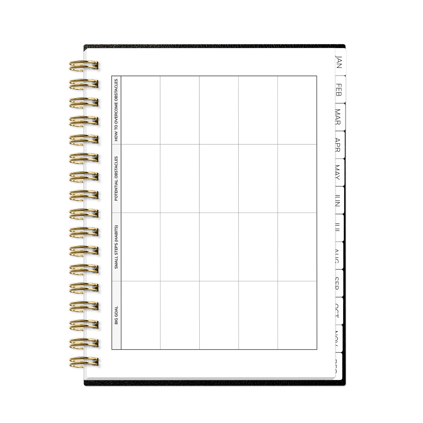 2026 Habit Planner (Black)