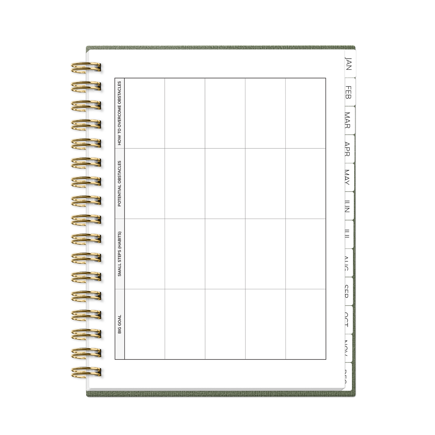2026 Habit Planner (Sage)