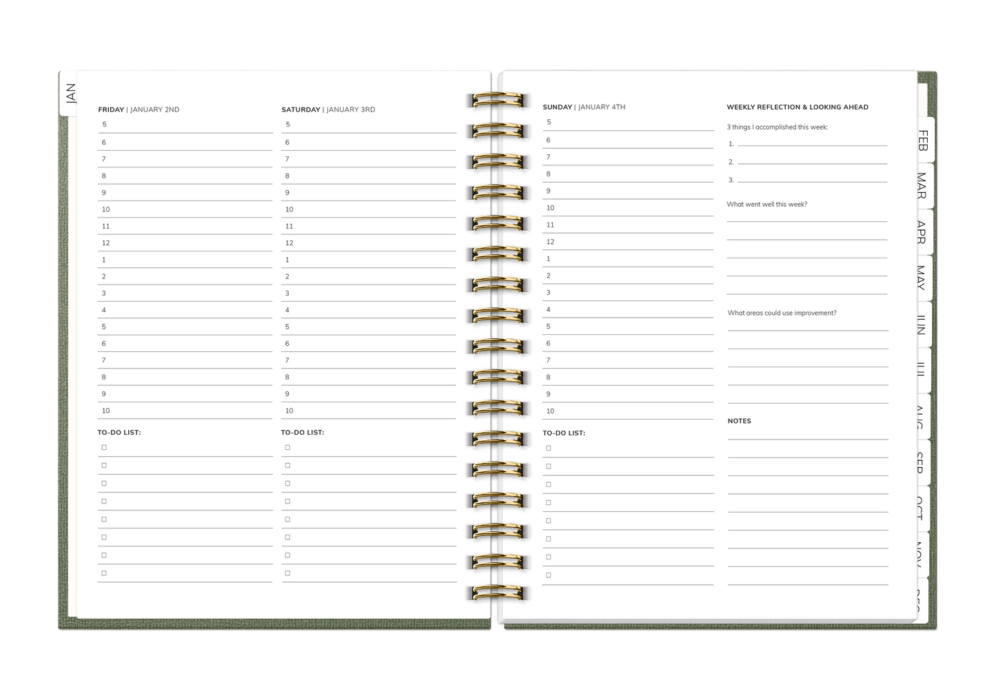 2026 Habit Planner (Sage)