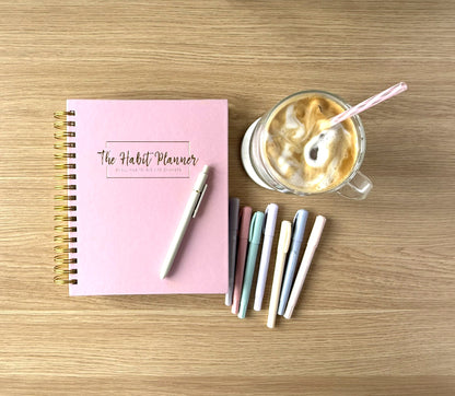 2026 Habit Planner (Pink)