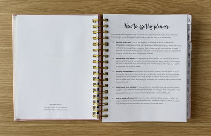 2026 Habit Planner (Pink)