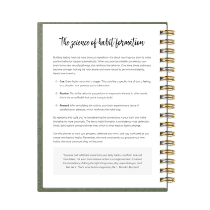 2026 Habit Planner (Sage)