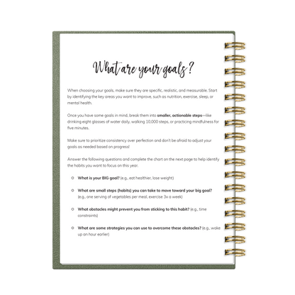 2026 Habit Planner (Sage)