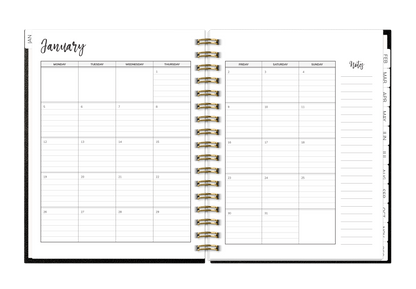 2026 Habit Planner (Black)