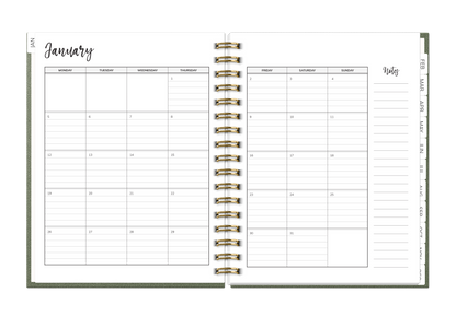 2026 Habit Planner (Sage)
