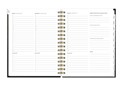 2026 Habit Planner (Black)